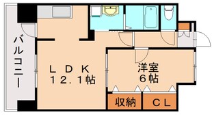 柚須駅 徒歩6分 10階の物件間取画像